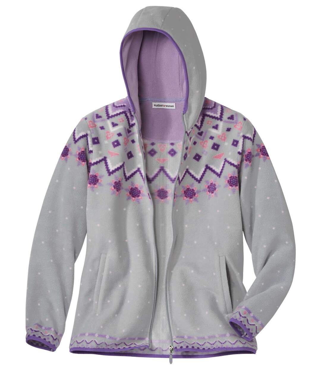 Capuchonvest van fleece Mountain Spirit-1