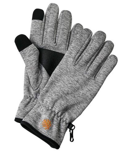 Grey Touchscreen Gloves