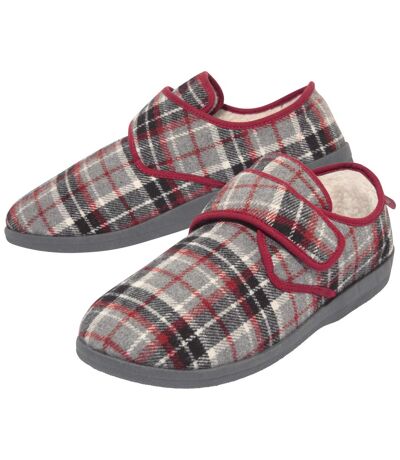 Men's Sherpa-Lined Slippers