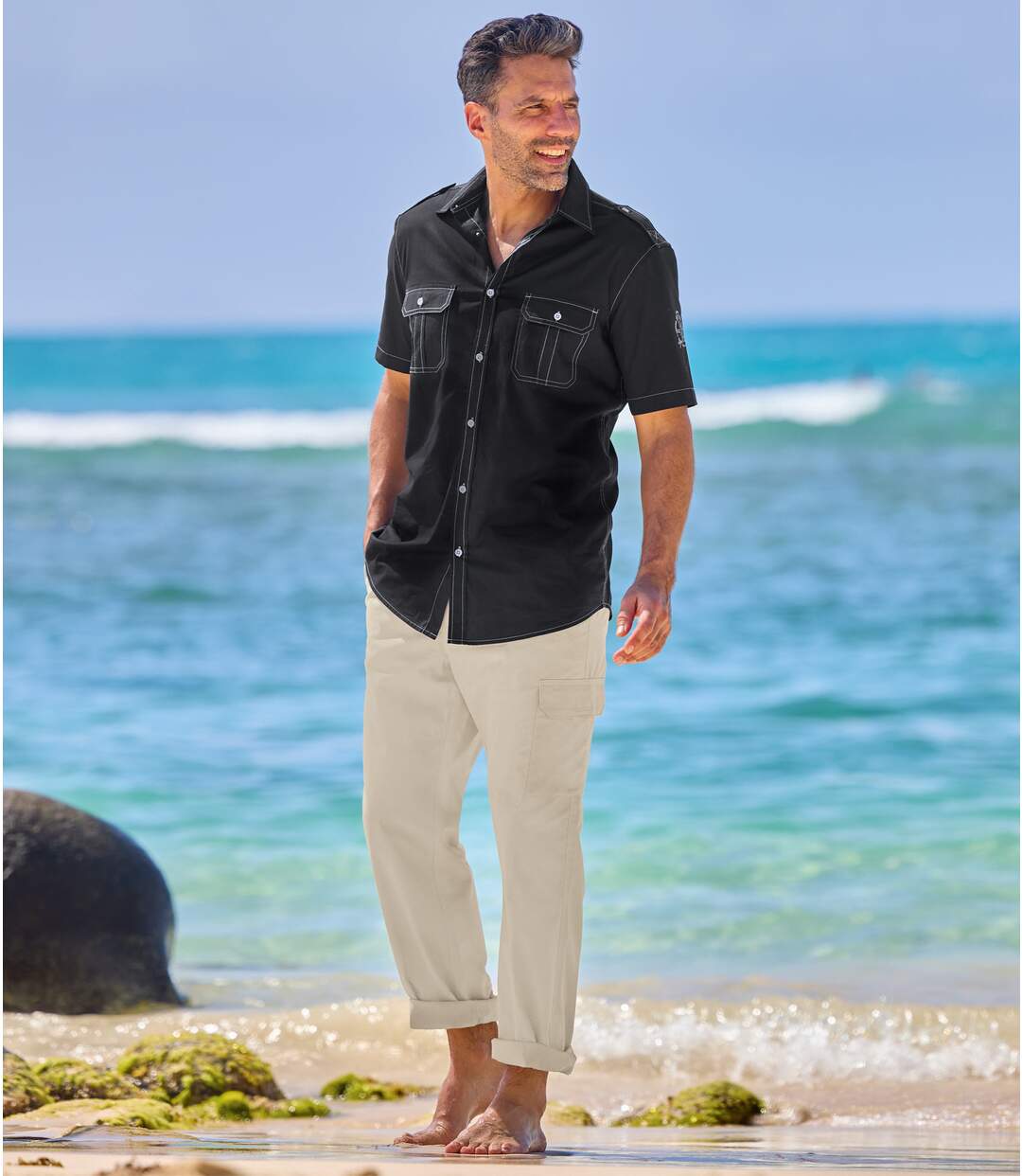 Lot de 2 Pantalons DÉTENTE CARGO-3