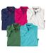 Pack of 5 Men's Polo Shirts-4