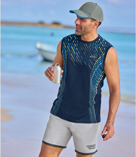 Lot de 2 Shorts Microfibre Sport 