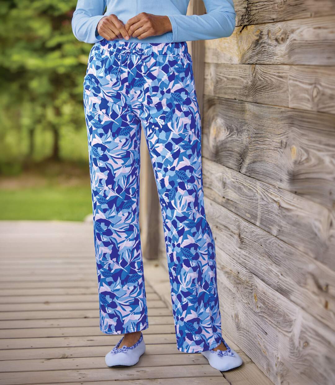 Le Pyjama Pantalon Imprimé Floral-5