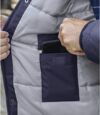 Winterjas met capuchon met imitatiebont  Atlas For Men