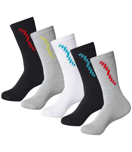 Lot de 5 Paires de Chaussettes Sport