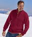 Le Pull Col Boutonné Tricot Torsadé Mountain-4