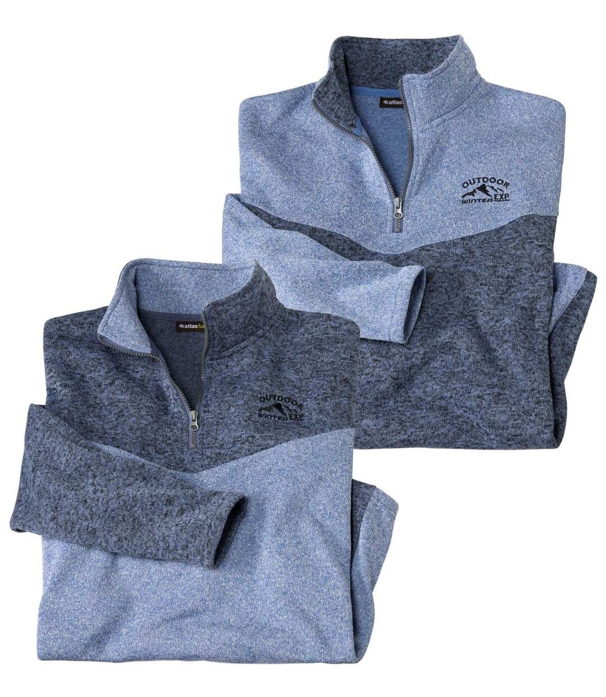Set van 2 molton sweaters Atlas®  Atlas For Men
