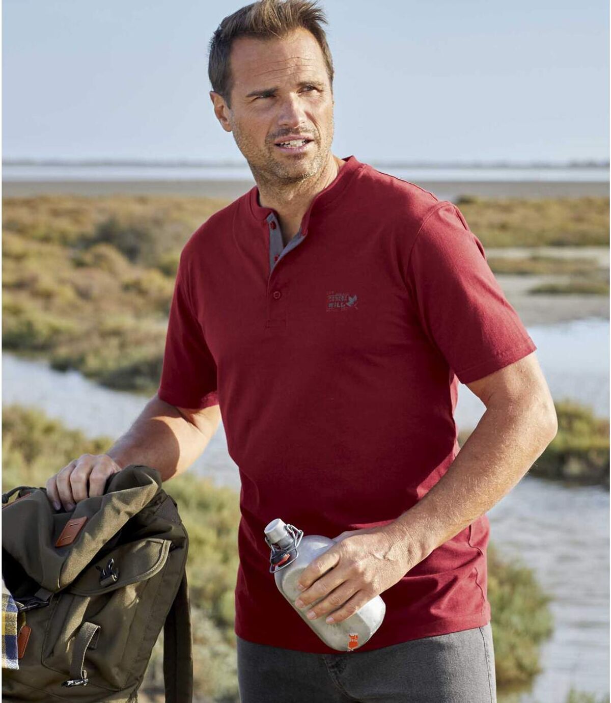 Set van 3 T-shirts Canada Wild Atlas For Men