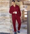Pyjama Flanelle Bordeaux  Atlas For Men
