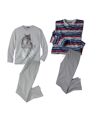 2 darabos, hosszú pizsama csomag Atlas For Men