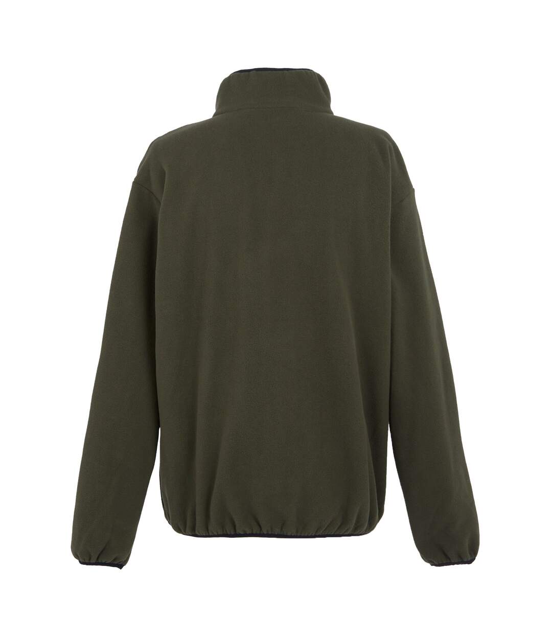 Mens frankie half zip fleece top dark khaki Regatta-2