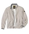 Strickjacke mit Fleecefutter Atlas For Men