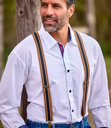 Coffret de Bretelles Rayées 