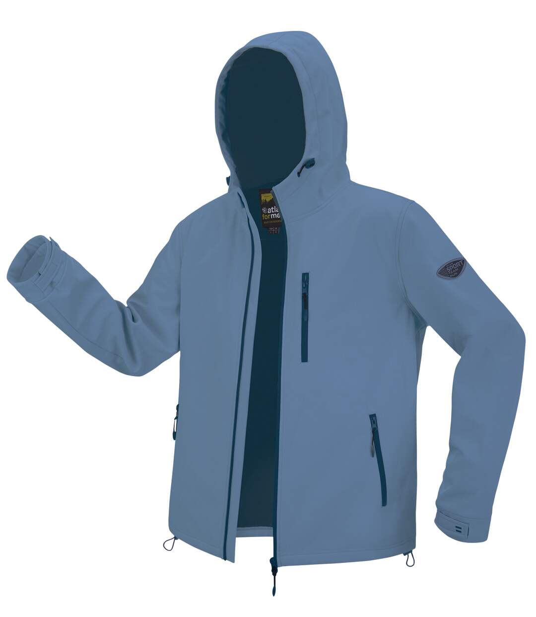 Le Blouson Softshell avec Capuche-2