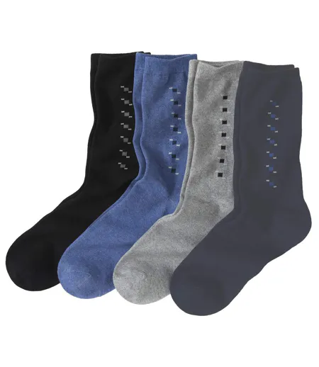 Le Lot de 4 Paires de Chaussettes Fantaisie