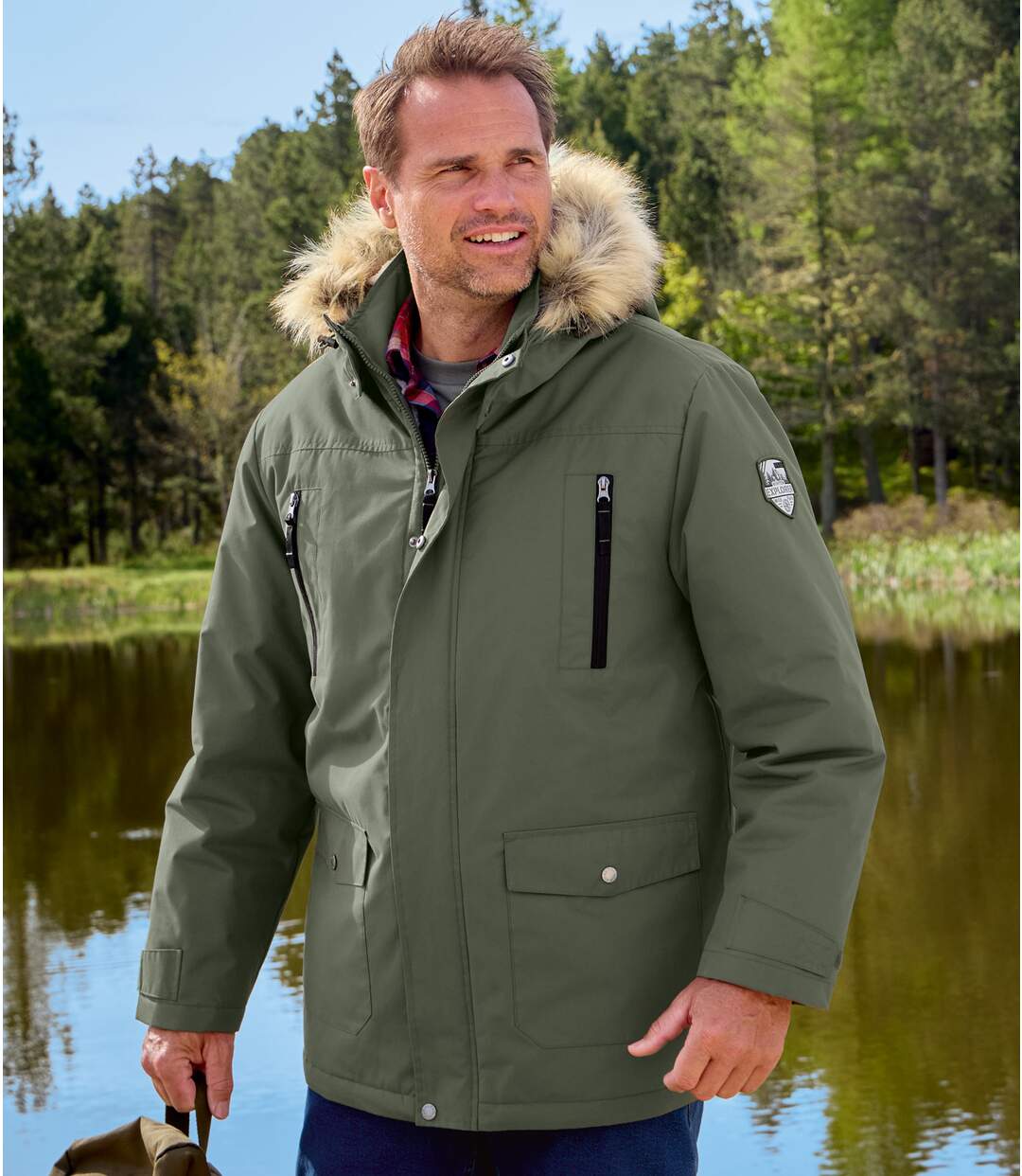 Men s Plus Size Parkas and Coats Sizes Up To 4XL Atlas For Men