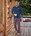 Pyjama van katoen en flanel-2
