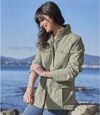 Women's Sage Embroidered Safari Jacket Atlas For Men