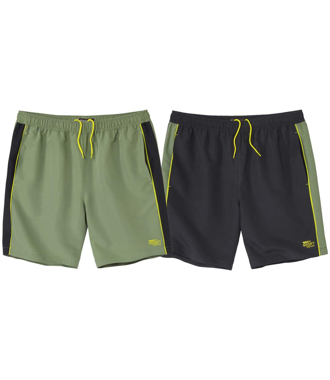 2er-Pack Microfaser-Shorts Sport Time