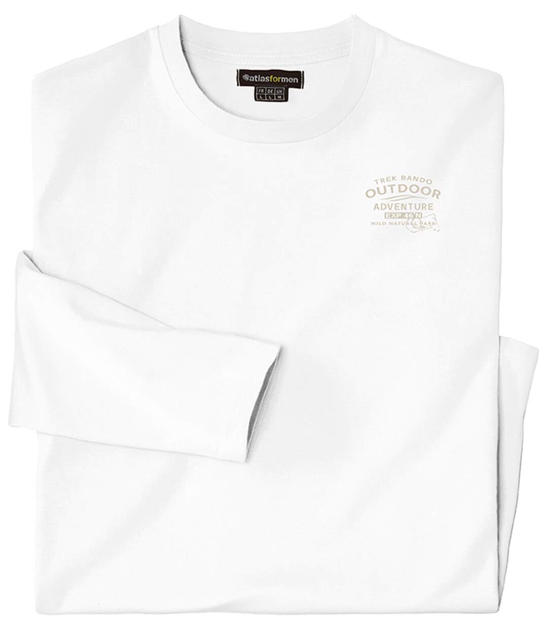 Le Lot de 3 Tee-shirts Manches Longues Col Rond-4