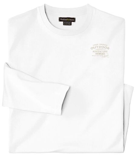 Le Lot de 3 Tee-shirts Manches Longues Col Rond