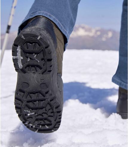 Buty śniegowce z kożuszkiem sherpa