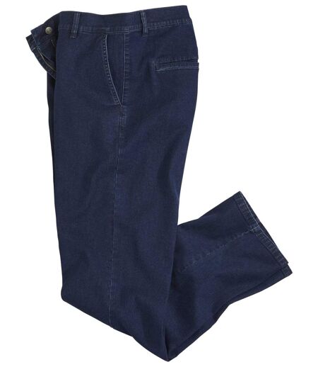 Chino nohavice zo strečovej džínsoviny