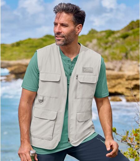 Gilet Reporter Zippé 