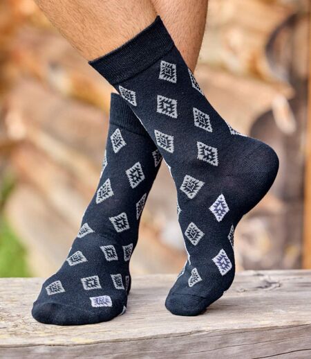 Pack of 5 Pairs of Men's Classic Socks