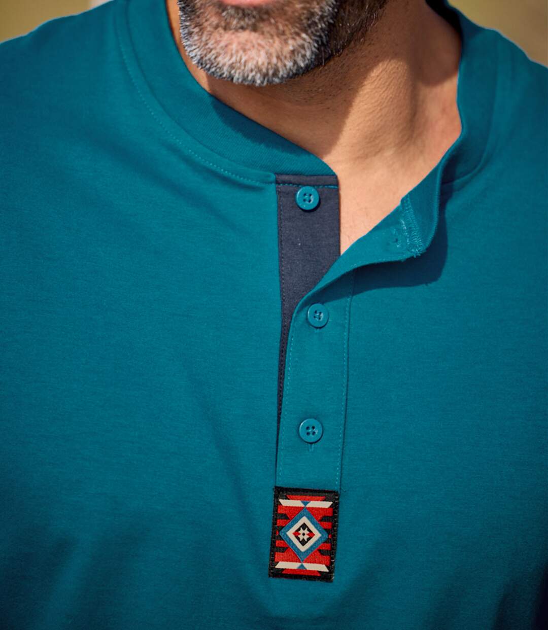 Lot de 3 Tee-Shirts Col Boutonné Décontraction-6