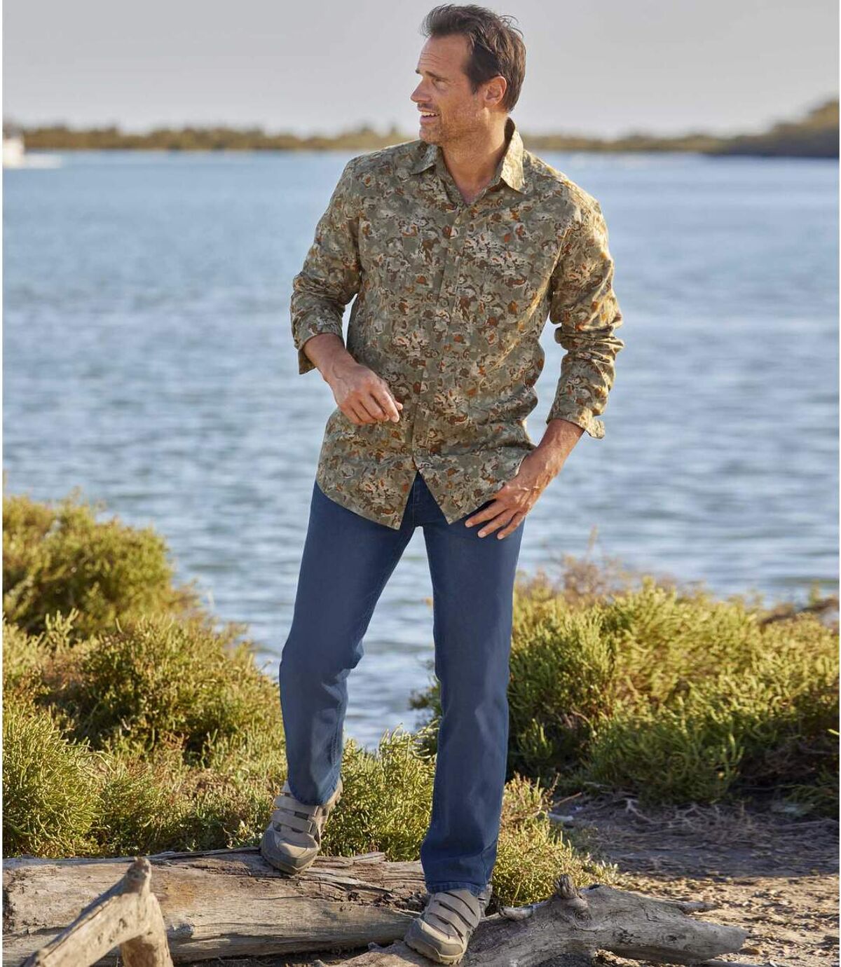 Regular-Jeans Adventure mit Stretch-Effekt Atlas For Men
