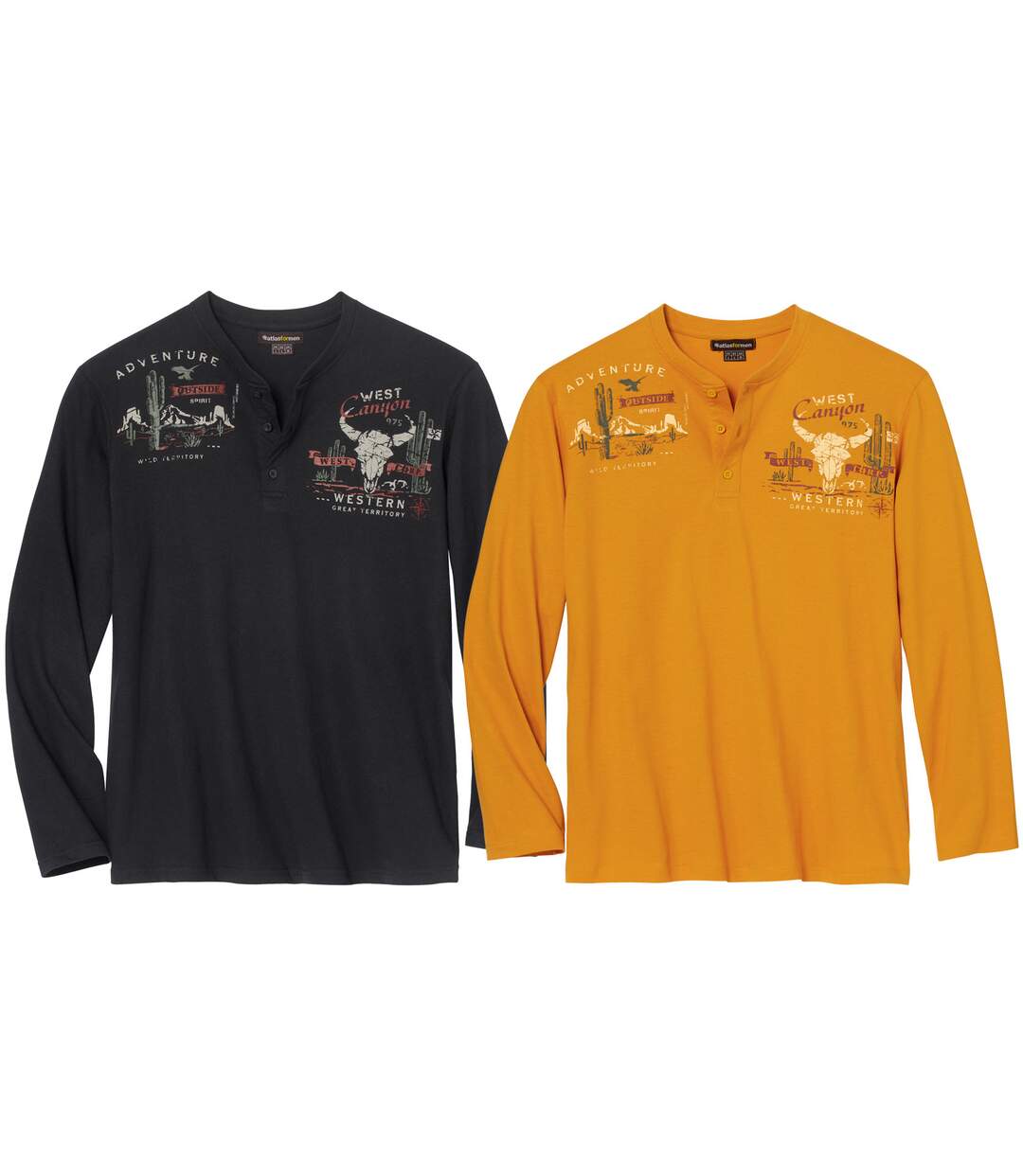 Lot de 2 Tee-Shirts Texas 