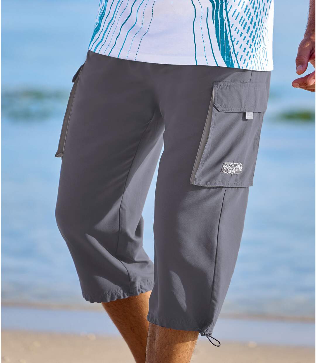 Pantacourt Cargo Microfibre-4