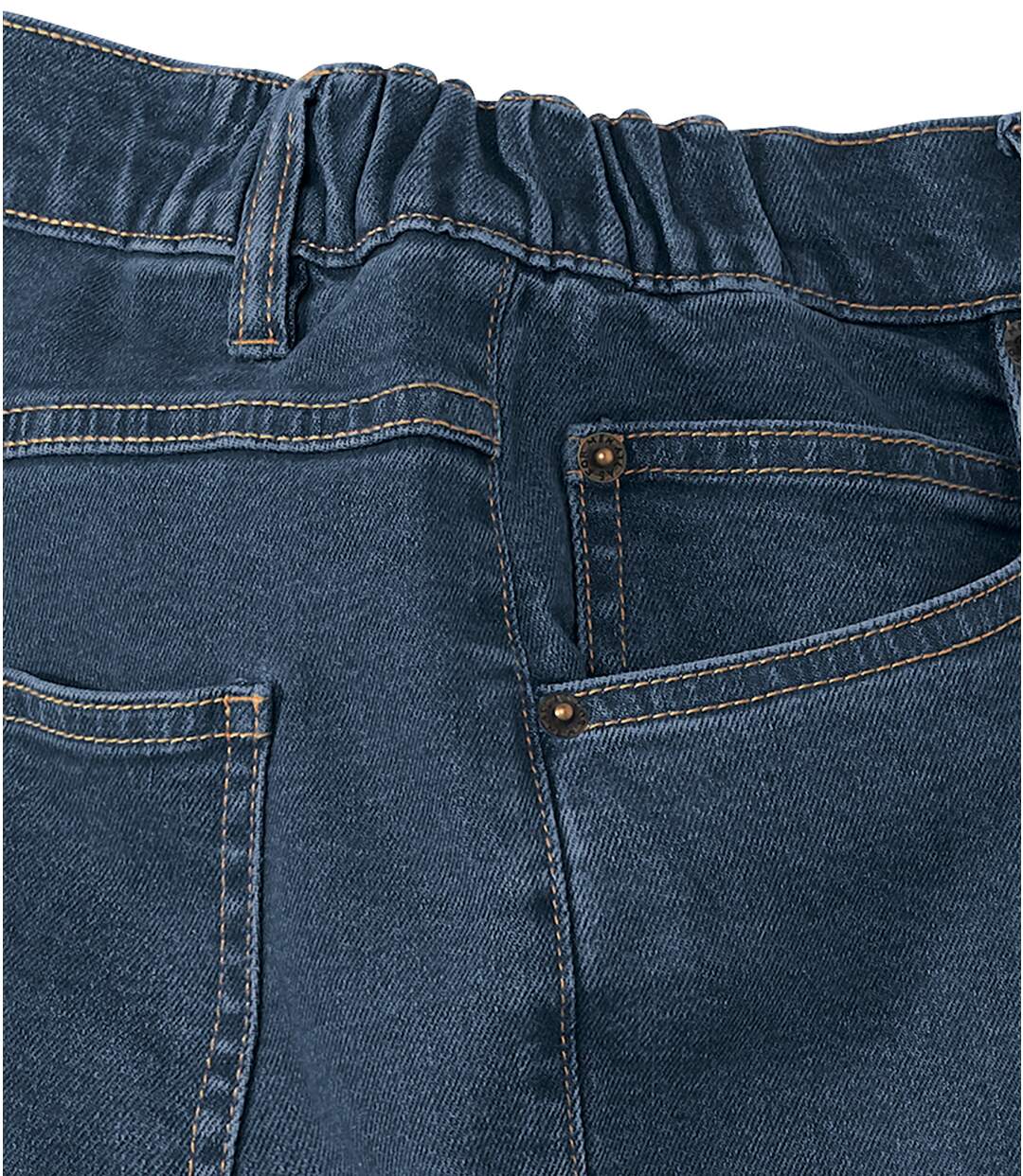 Jean Regular Stretch Confort Bleu-3