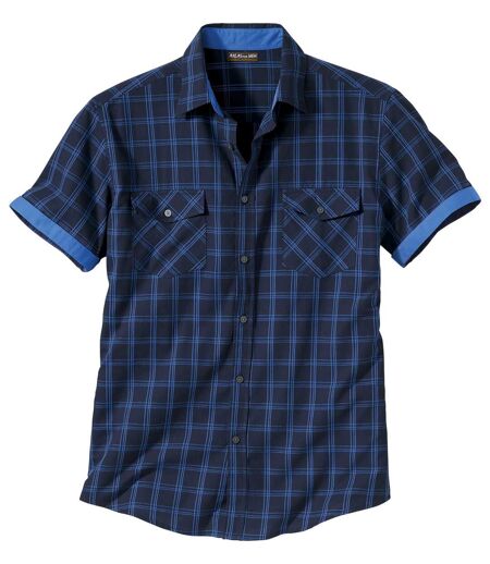Blue Mesa rövid ujjú kockás ing