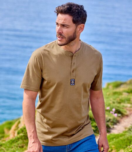 3er-Pack Henleyshirts Outdoor