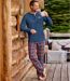 Pyjama en Coton et Flanelle-2