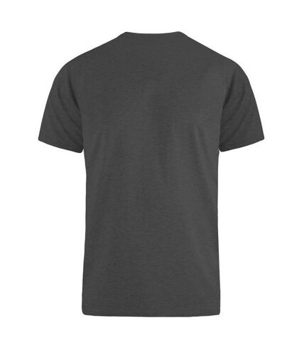 Duke Mens Flyers-2 Kingsize Crew Neck T-Shirt (Charcoal Melange)