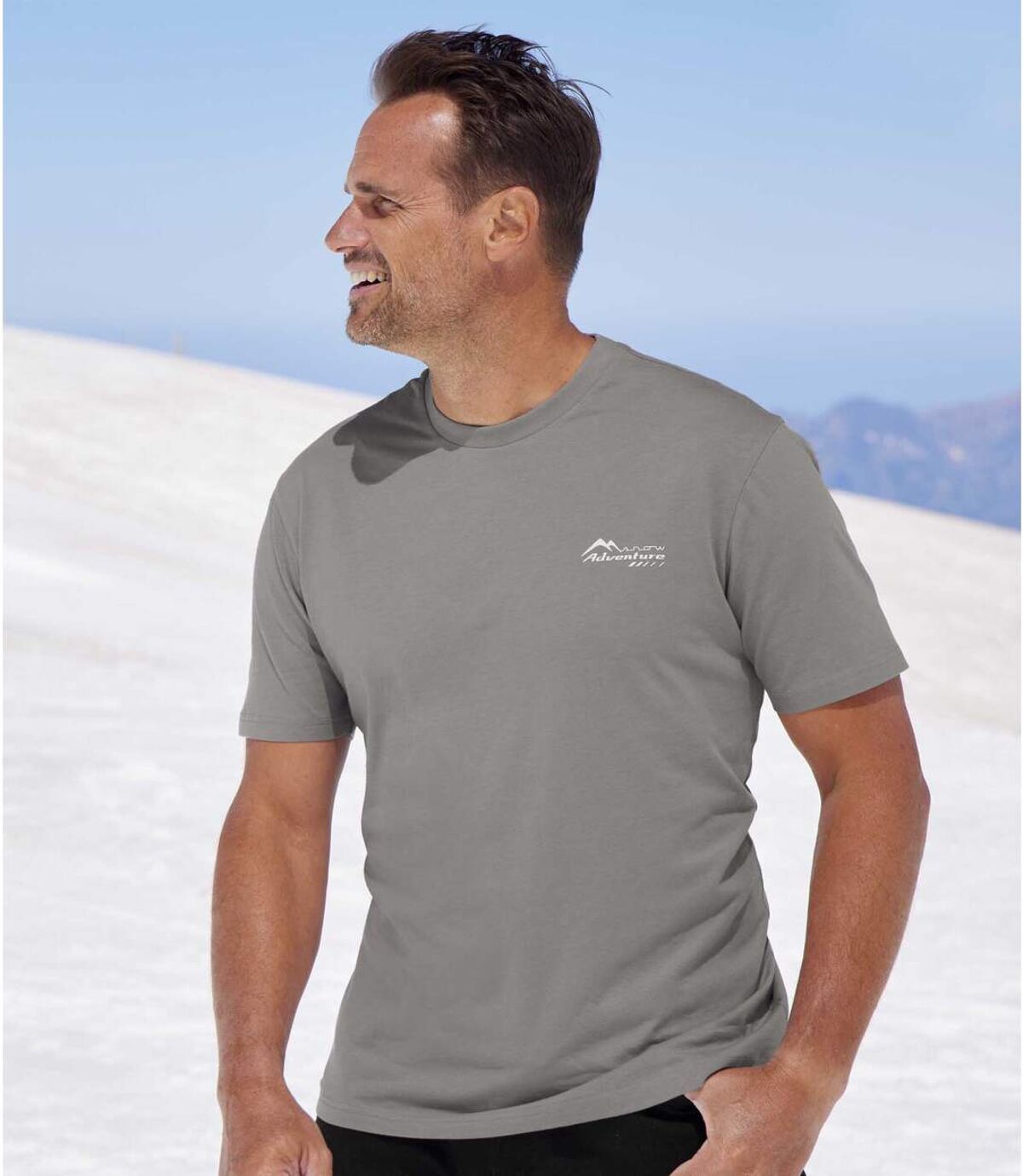 4er-Pack T-Shirts Adventure Atlas For Men