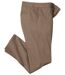 Pantalon Chino Stretch Taupe-2