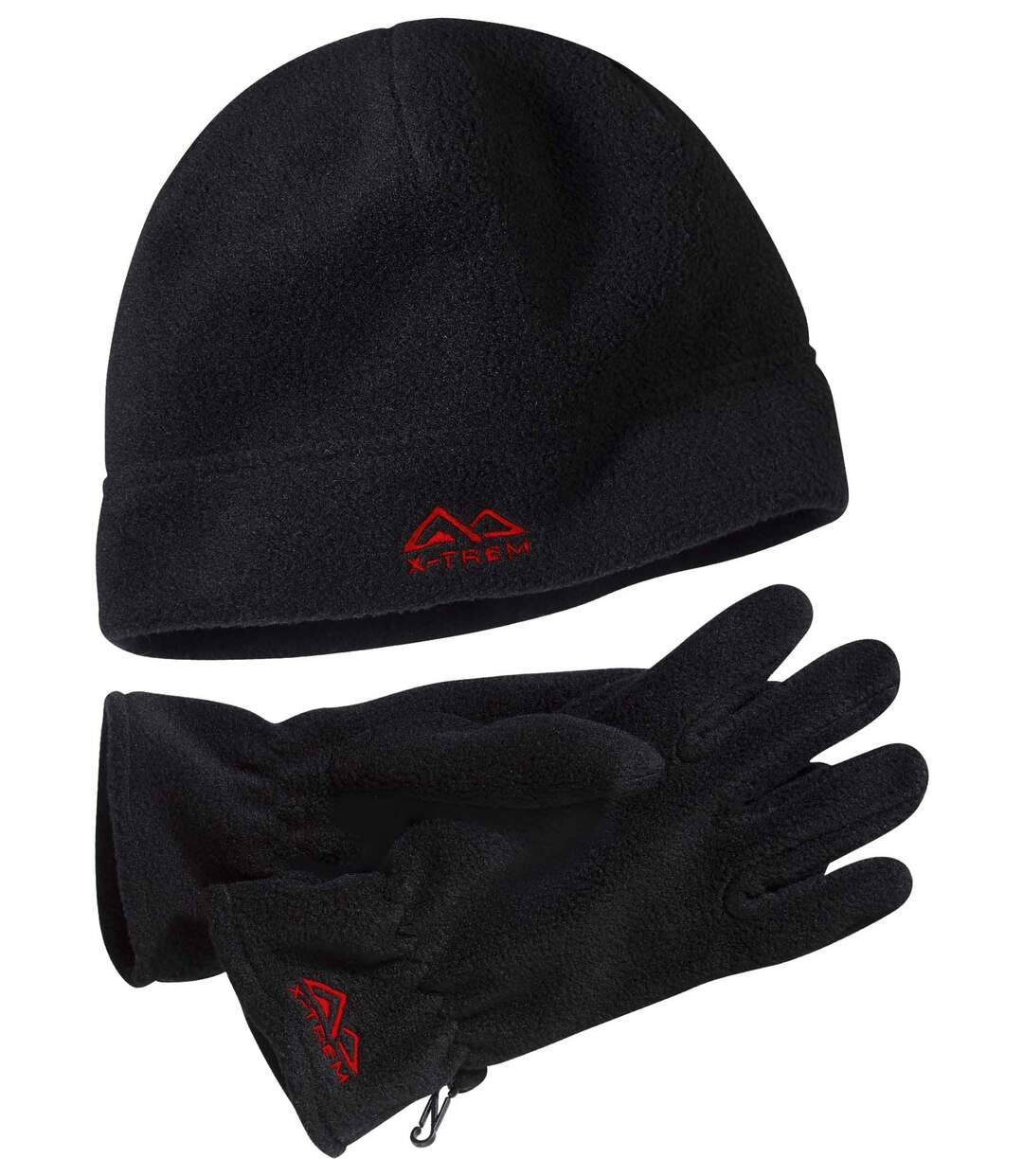 Polarowy zestaw: rękawiczki + czapka  Atlas For Men