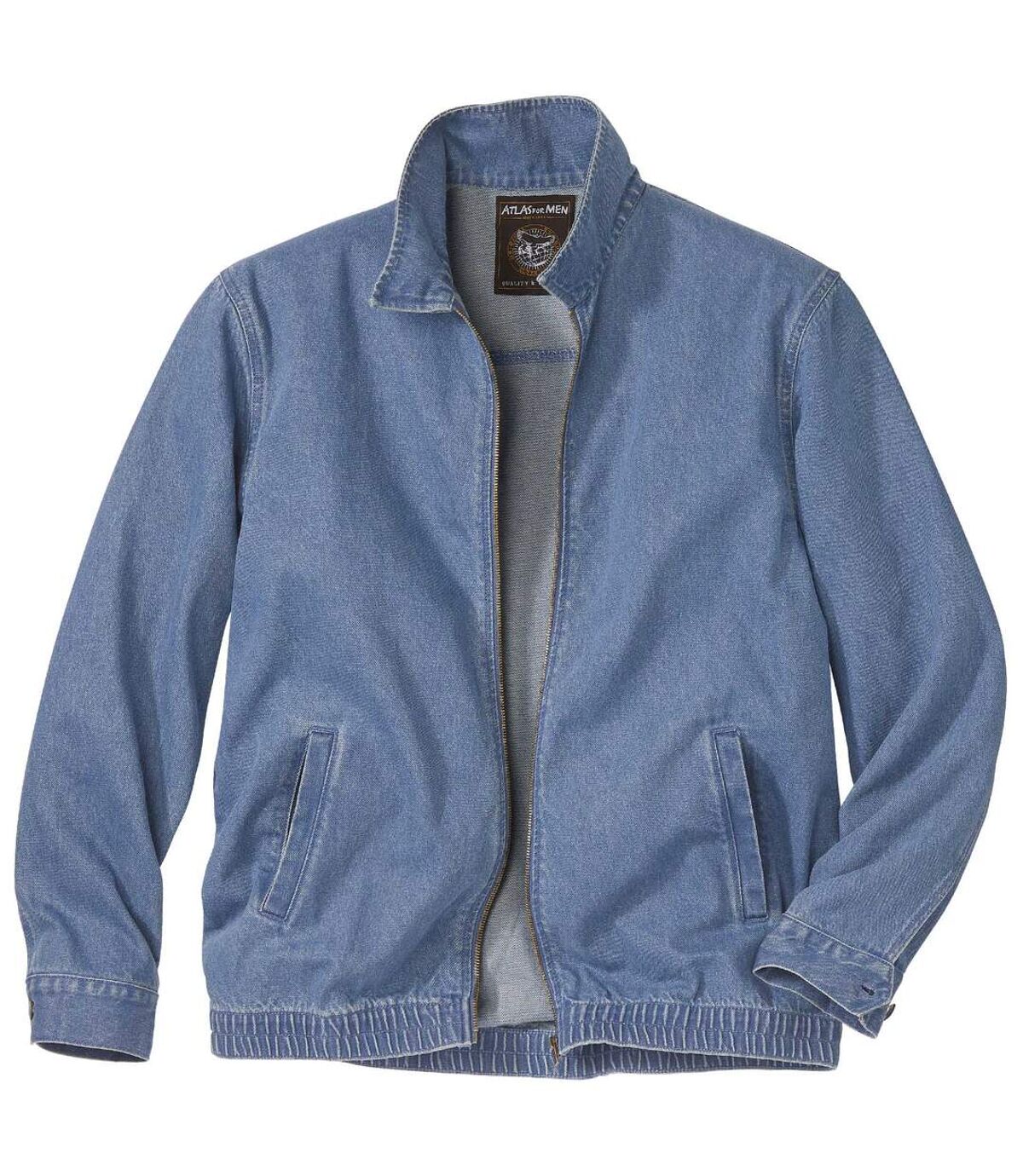 Men's Blue Summer Denim Jacket Atlas For Men