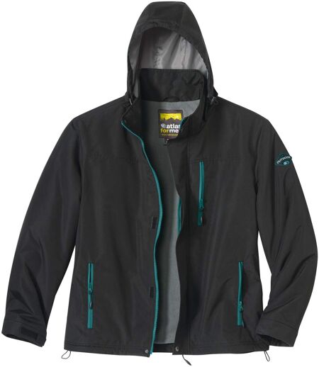 Blouson Coupe-Vent Microfibre Doublé Polaire