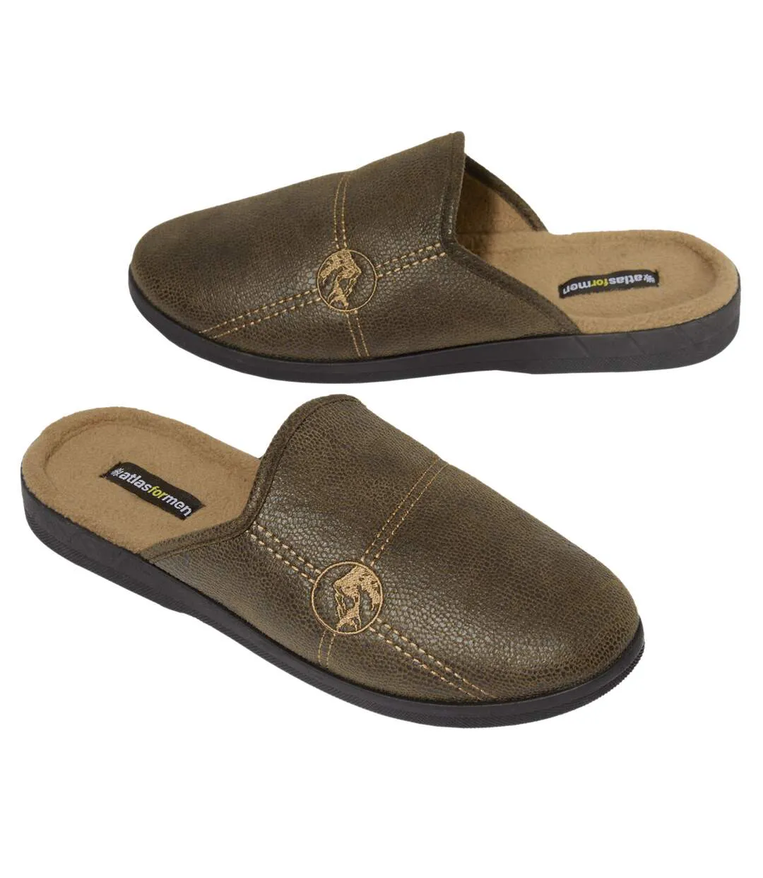 Les Chaussons Suédine Intérieur Polaire-1
