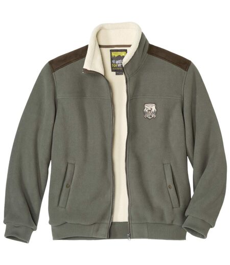 Le Blouson Polaire Doublé Sherpa