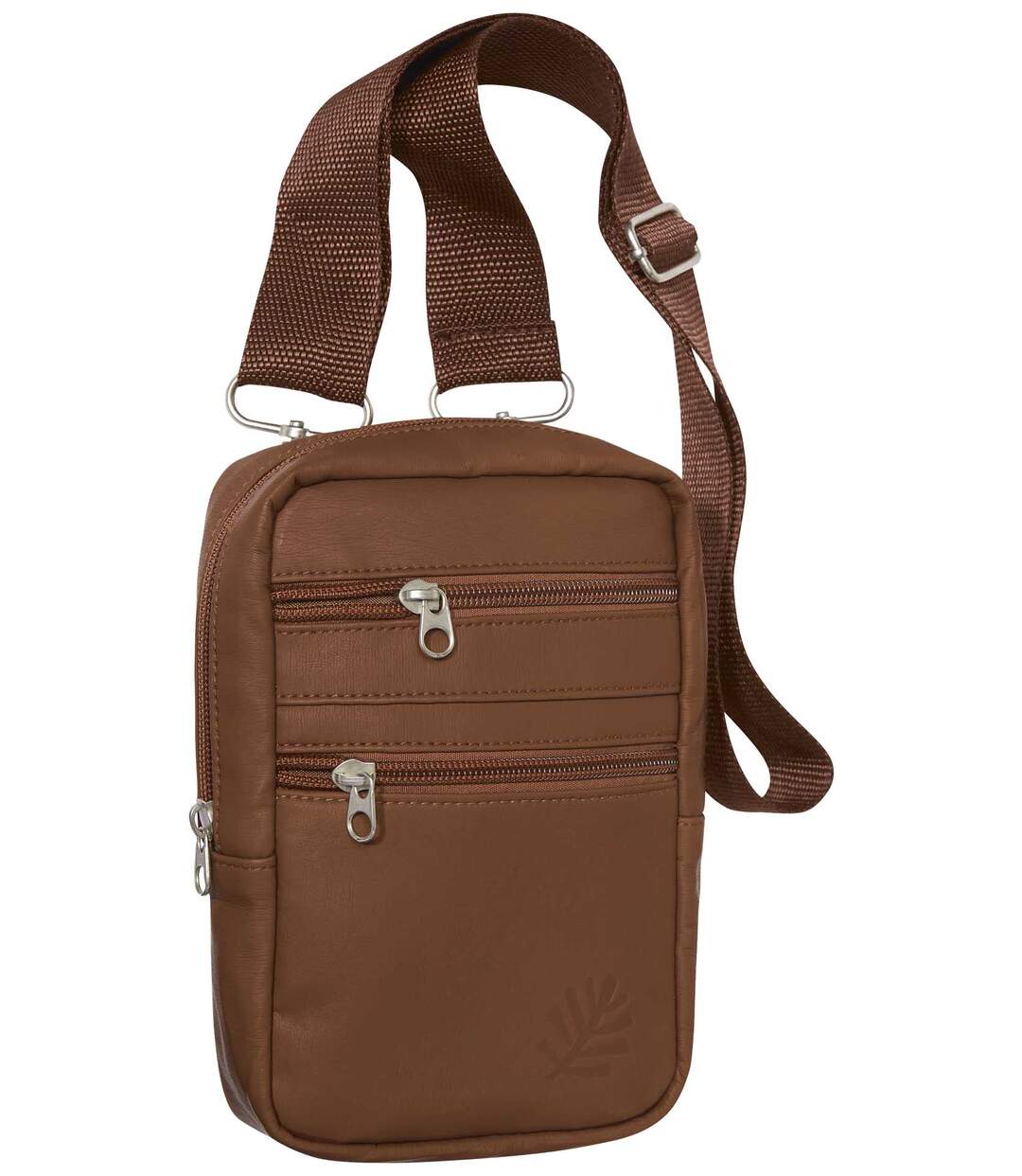 Men's Brown Messenger Bag Atlas For Men
