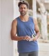 2er-Pack einfarbige Tanktops Pacific Atlas For Men