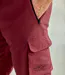 Casual bermuda van microvezel met meerdere zakken-2