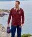 Pack of 4 Men's Long Sleeve Polo Shirts