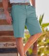 Chino bermuda van stretch twill Atlas For Men